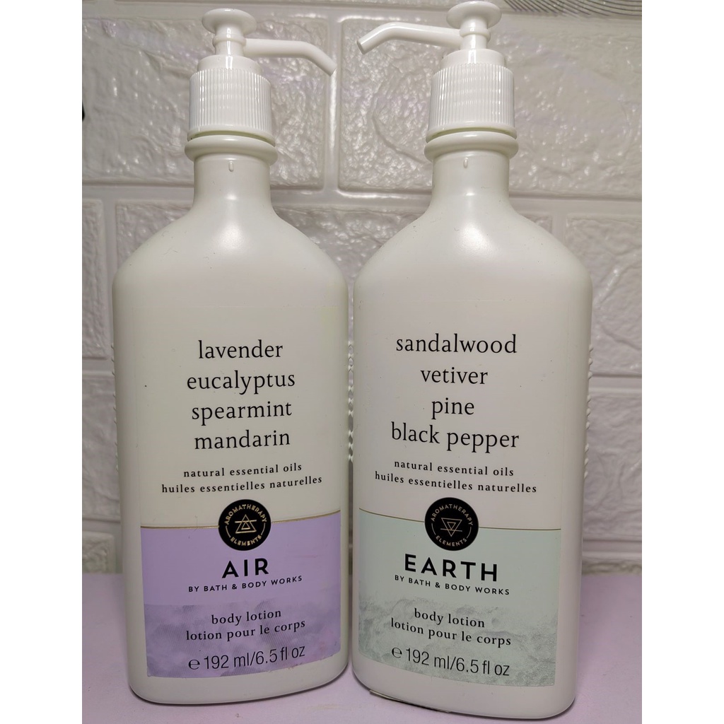 Authentic Aromatherapy Bath And Body Works Body Lotion 192ml Shopee