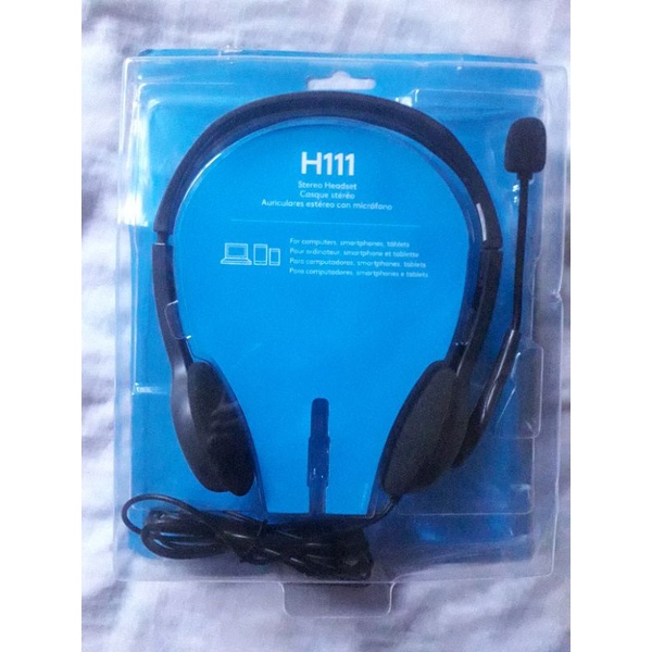 LOGITECH H111 HEADSET (Single jack) Shopee Philippines