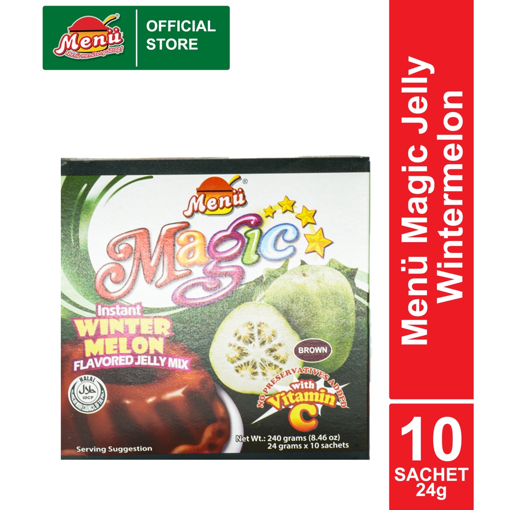 Menu Magic Jelly Wintermelon 24g X 10 Packs Shopee Philippines