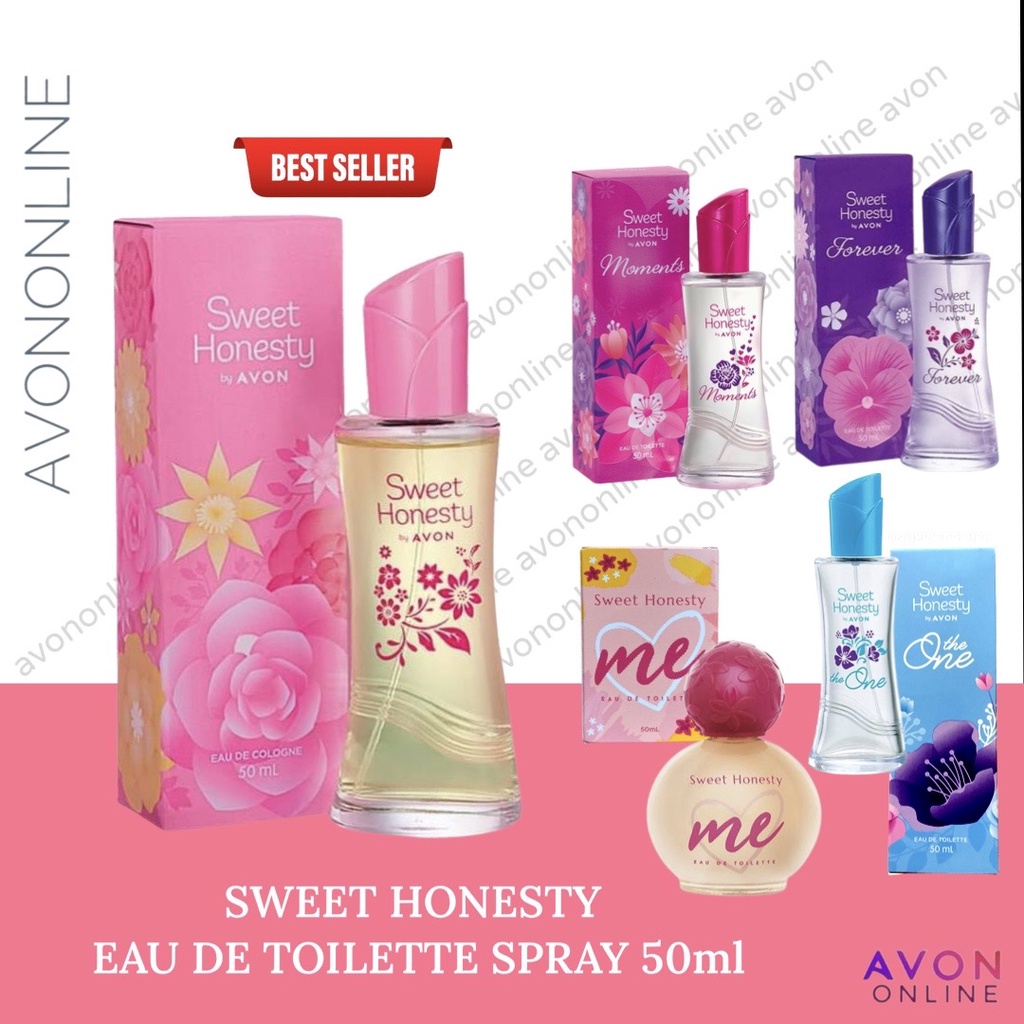 AVON Sweet Honesty Eau De Toilette Spray 50ml | Shopee Philippines