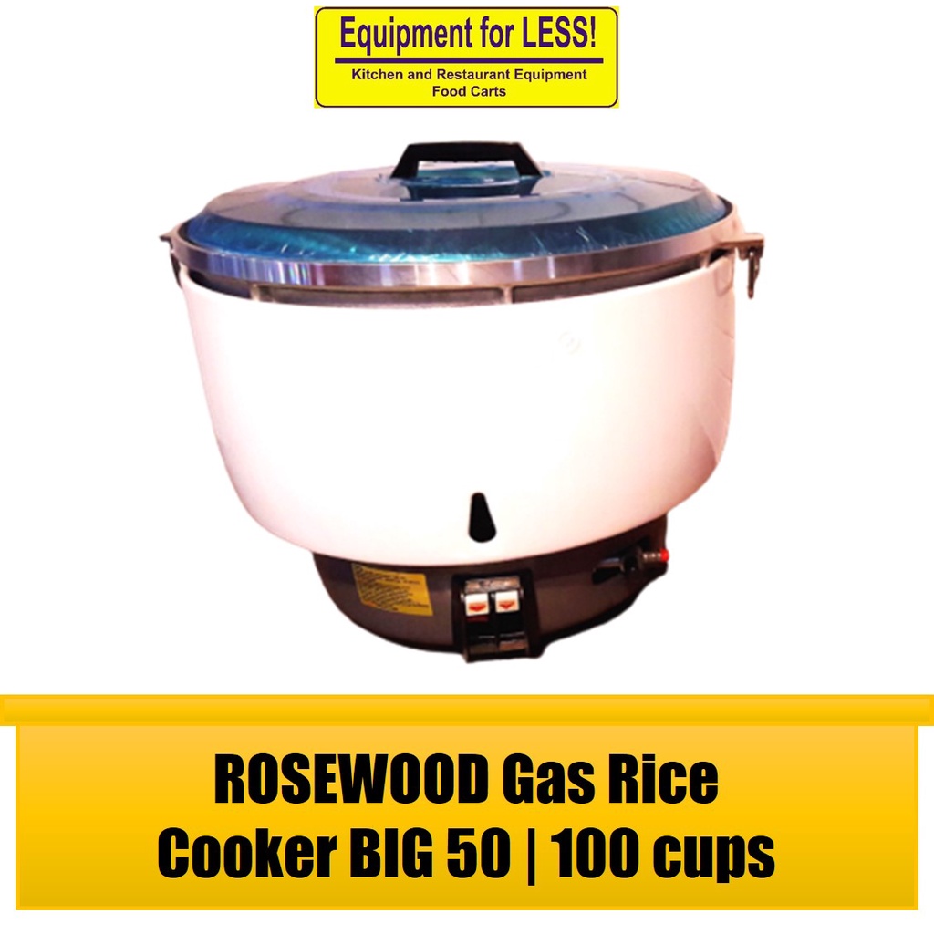 Rosewood Gas Type Heavy Duty Rice Cooker 50 / 100 Cups Shopee Philippines
