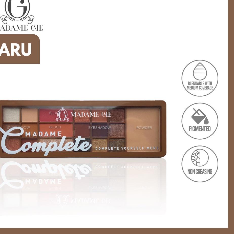 Updated EAFL8 Madame Gie Madame Complete Make Up Kit Most Popular 47