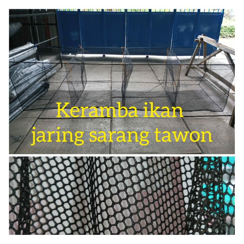 Wasp's Nest Fishing Net Fish Cage Net Fish Cage Bulkhead Cage Fish ...