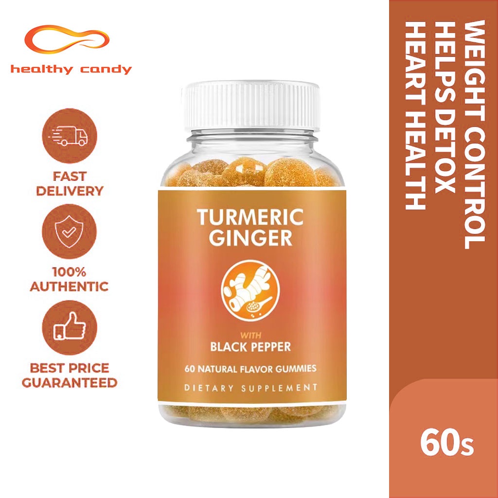 Premium Turmeric Curcumin with Ginger and Black Pepper Supplement for