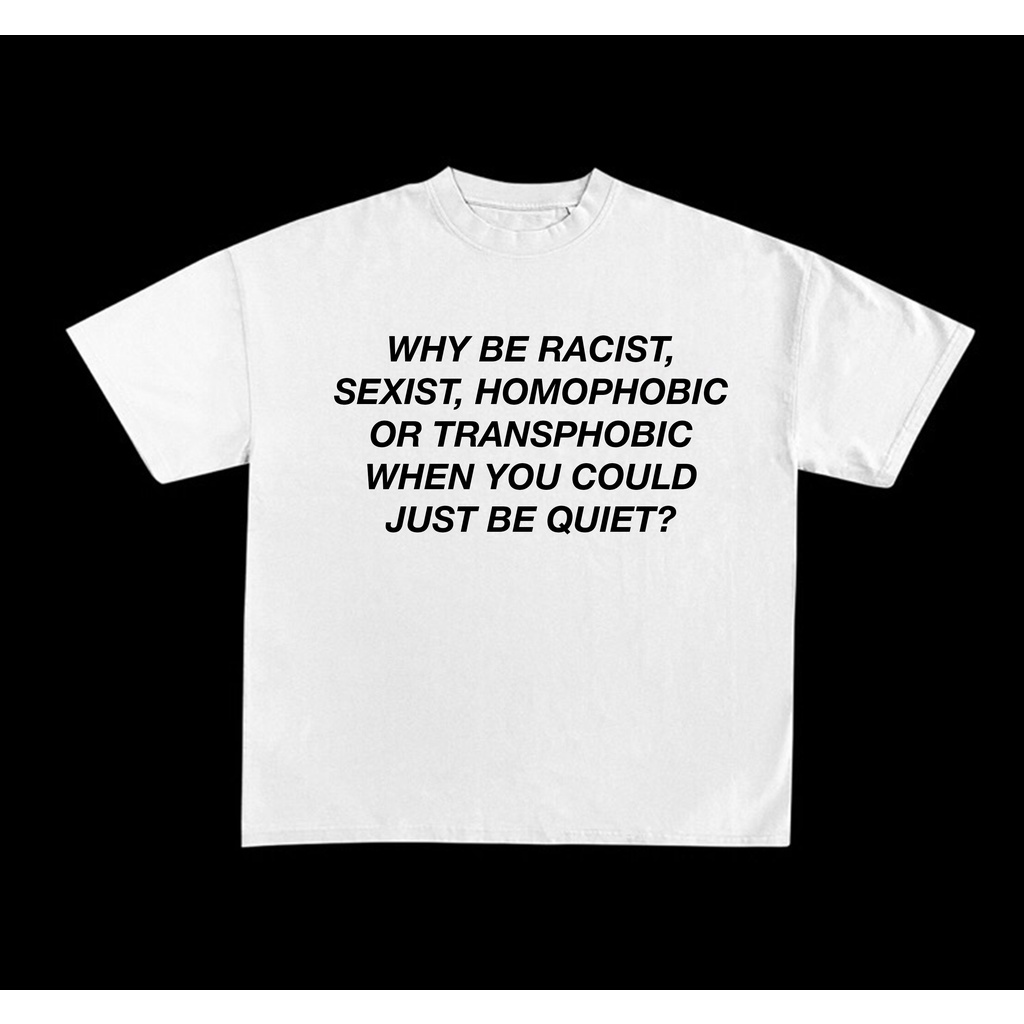 Frank Ocean Why Be Racist Tee | Shopee Philippines