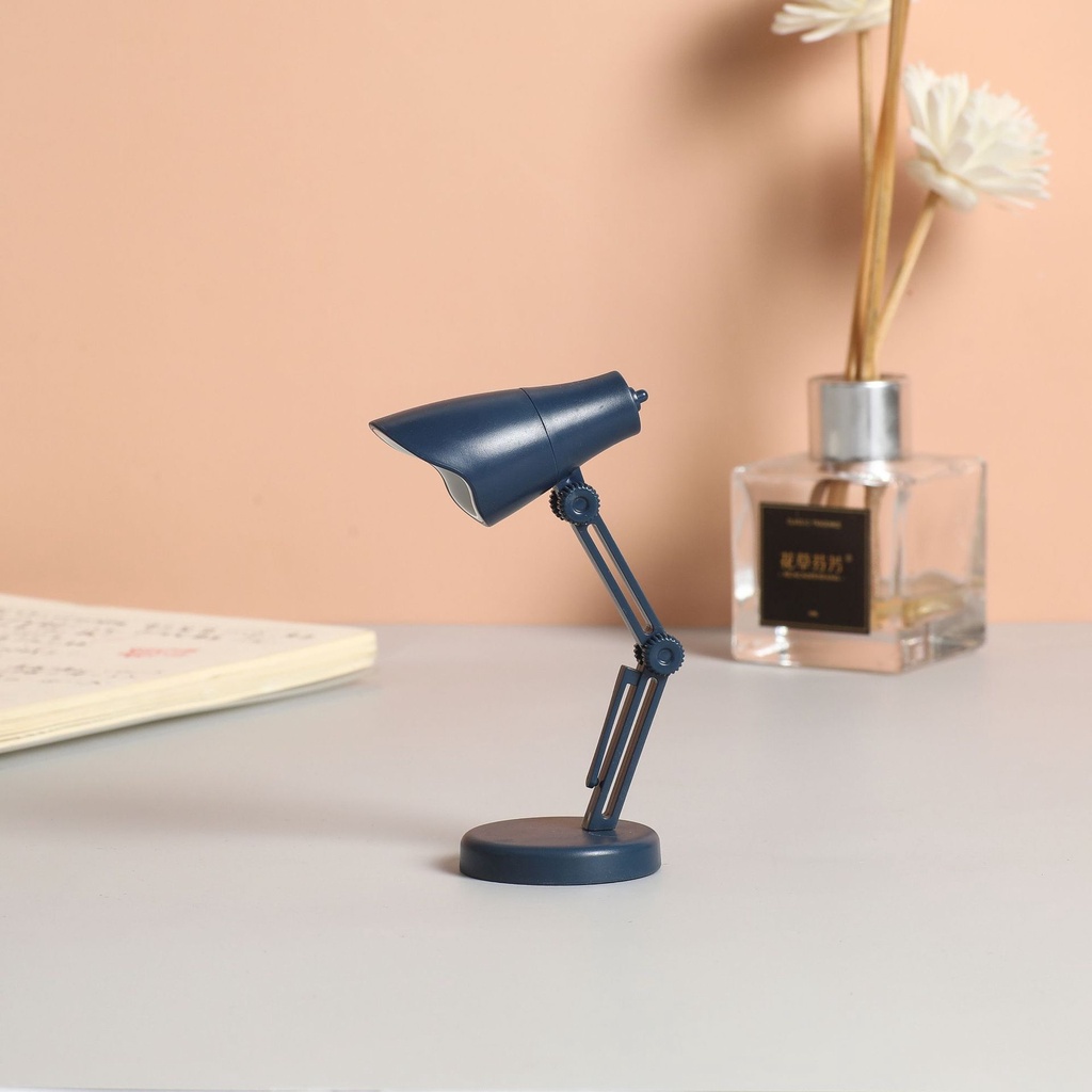 LED Mini Table Lamp Fold-able Night Reading Book Lamps Computer ...