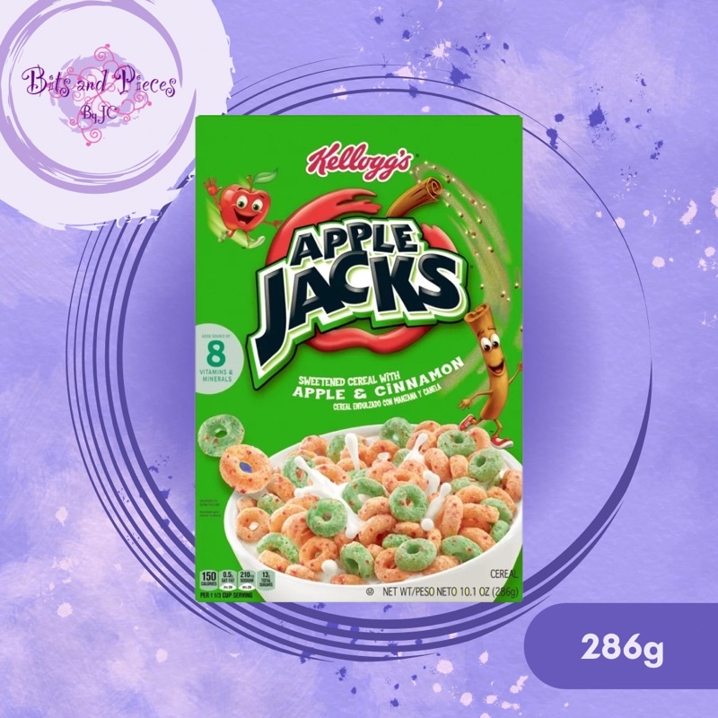 Kelloggs Apple Jacks Breakfast Cereal 286g Shopee Philippines