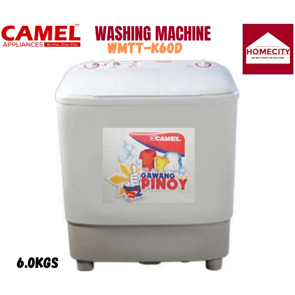 CAMEL WASHING MACHINE WMTTK60 Shopee Philippines