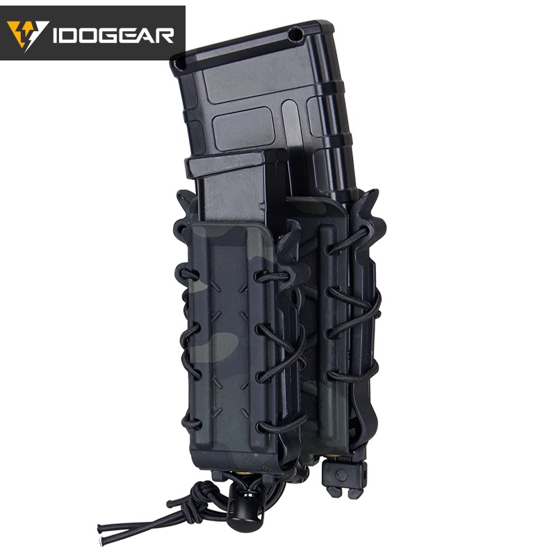 IDOGEAR Tactical Magazine Pouch,Military Molle Mag Holder,For 9mm&556
