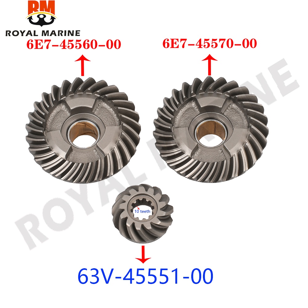 6E7-45560-01 63V-45551-00 6E7-45570-00 Gear Set for Yamaha and Gear Set ...