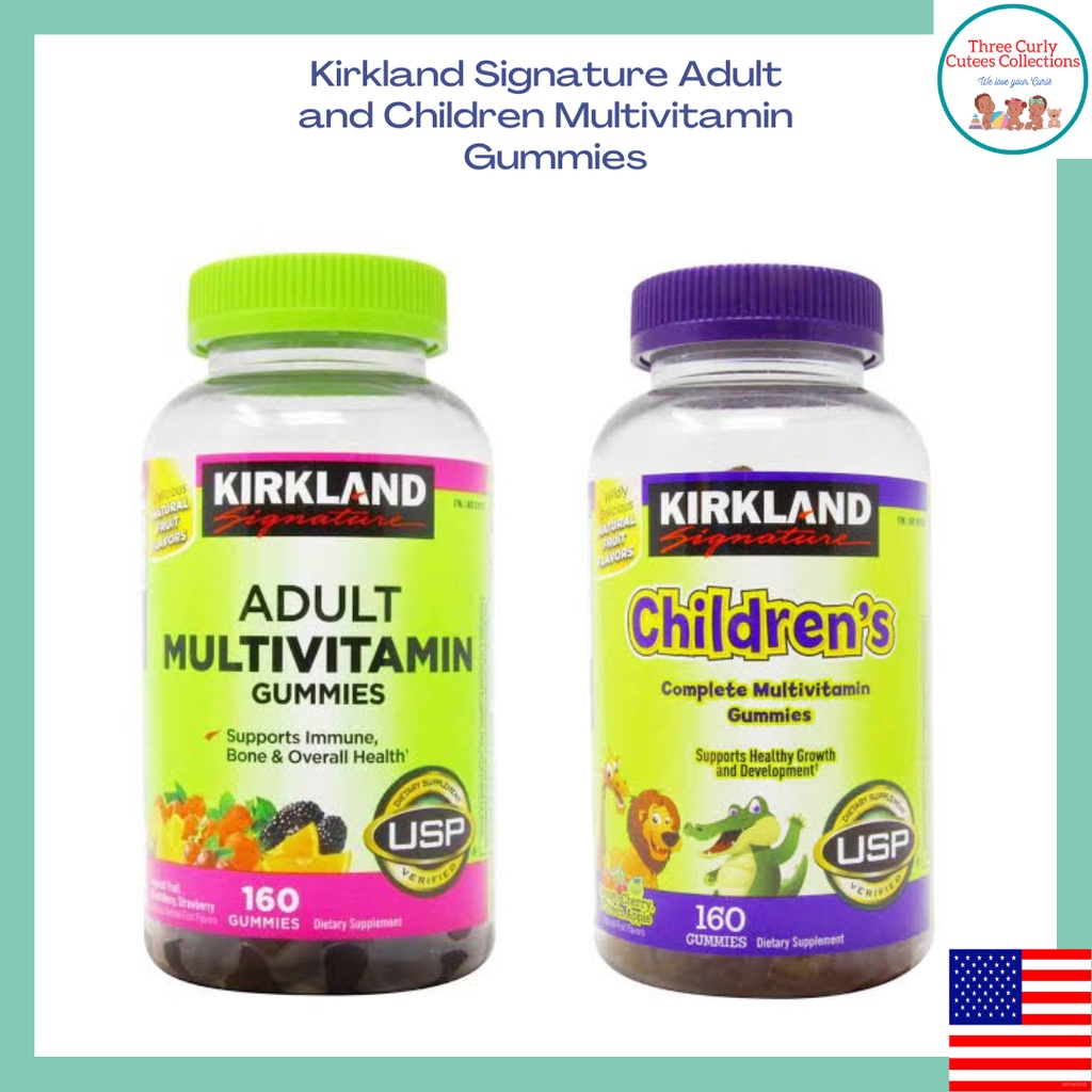 Kirkland Multivitamin 160 Gummies (Exp Sep 2023) Shopee Philippines