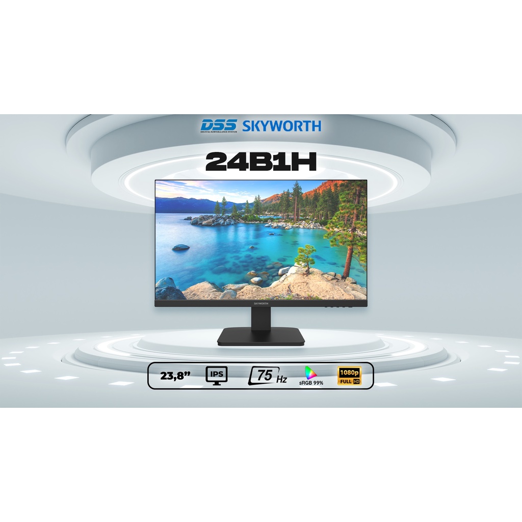 24b1h Skyworth 24 inch Full HD 75Hz IPS Computer Screen | Shopee ...