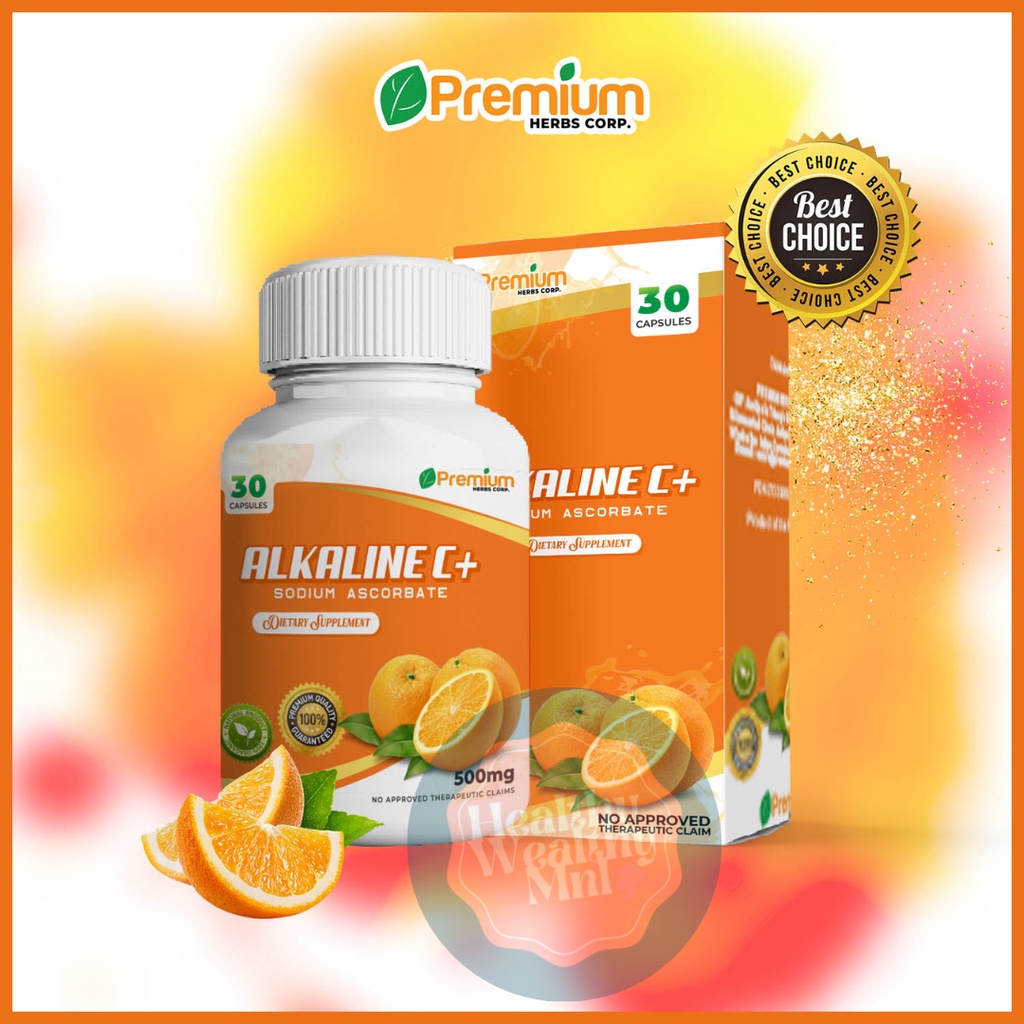 [Original] Alkaline C+ Immune Booster Sodium Calcium Ascorbate