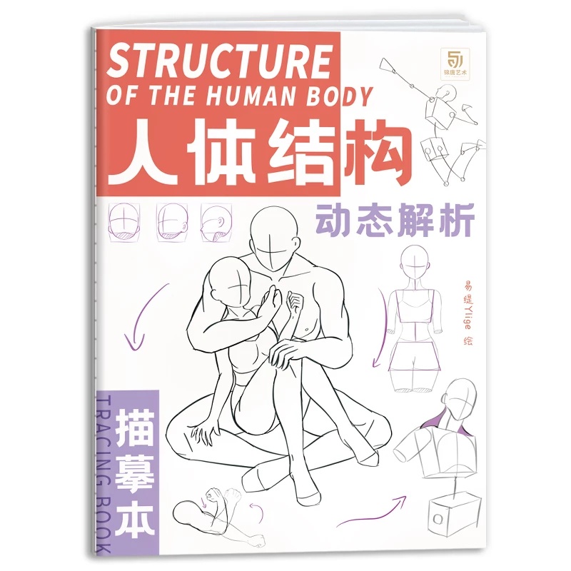 ~Anime Characters Tracing Sketch Hand Painted Tutorial Book Structure ...