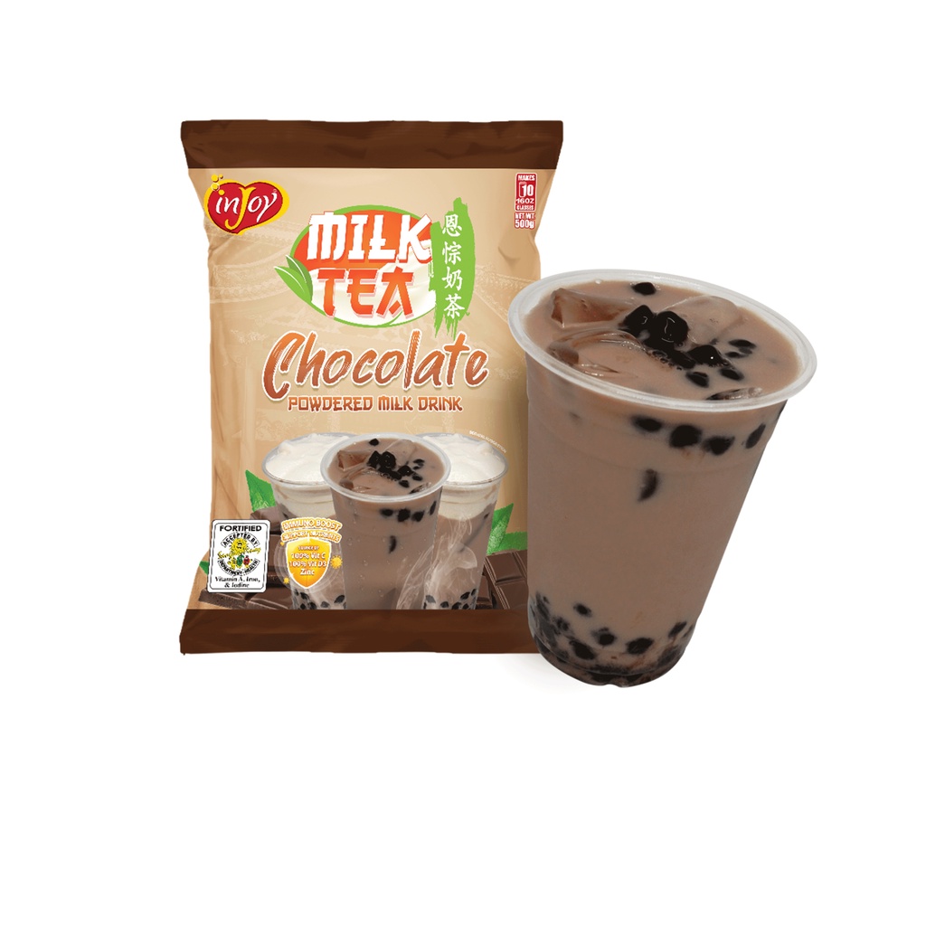 Injoy Chocolate Milk Tea 500g Shopee Philippines