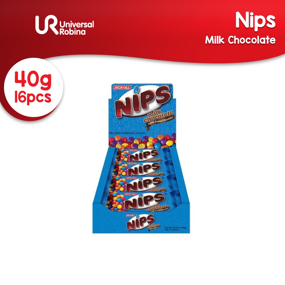 Nips Milk Chocolate (40g x 16) Shopee Philippines
