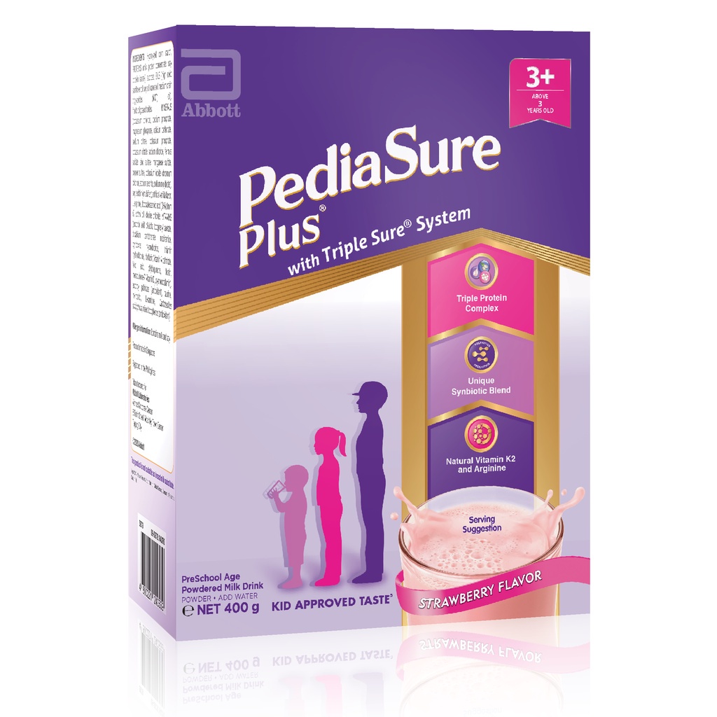Pediasure Plus Strawberry 400g - GWP | Shopee Philippines