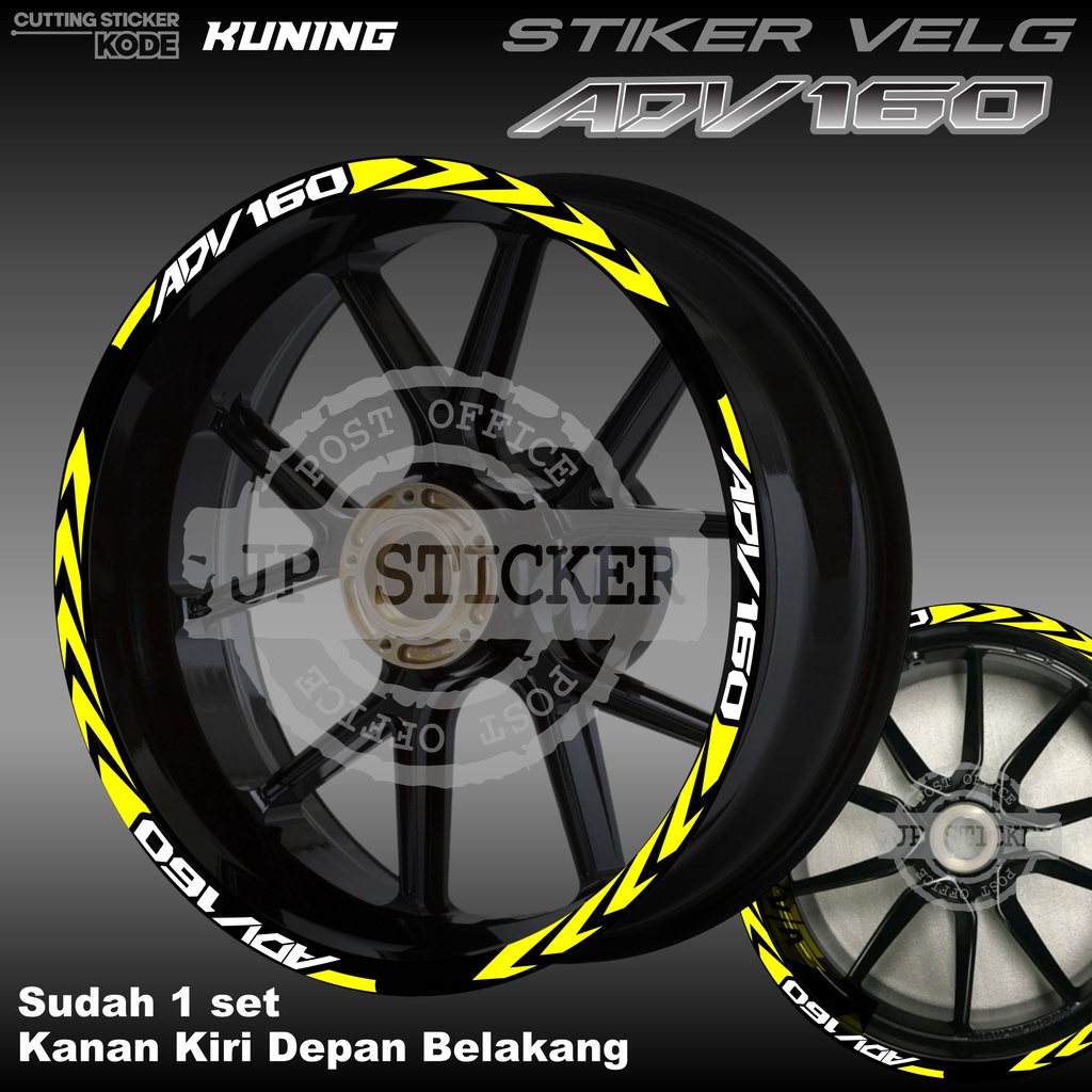 Sticker Rim Sticker Velk Honda ADV 160 JP13 | Shopee Philippines