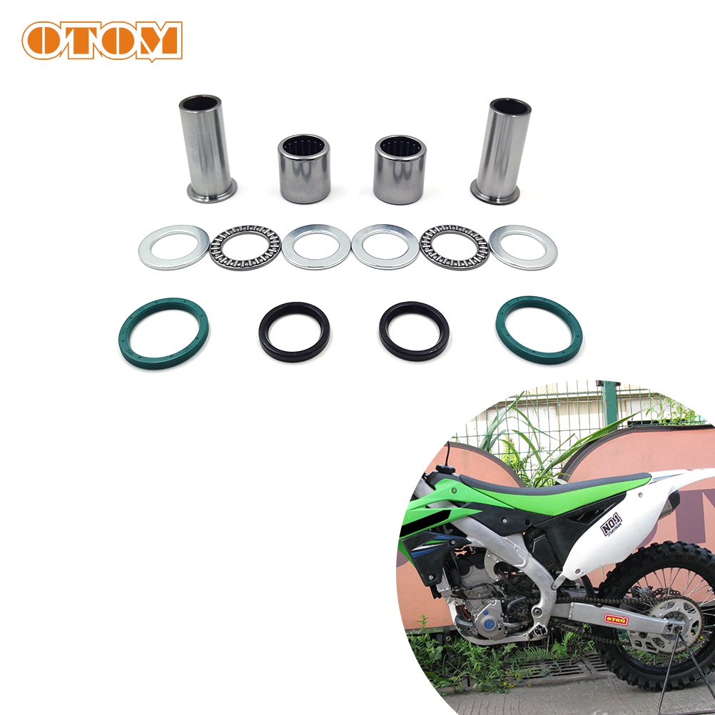 OTOM Motorcycle Racing Flat Fork Bearing Bushing Oil Seal Kit For