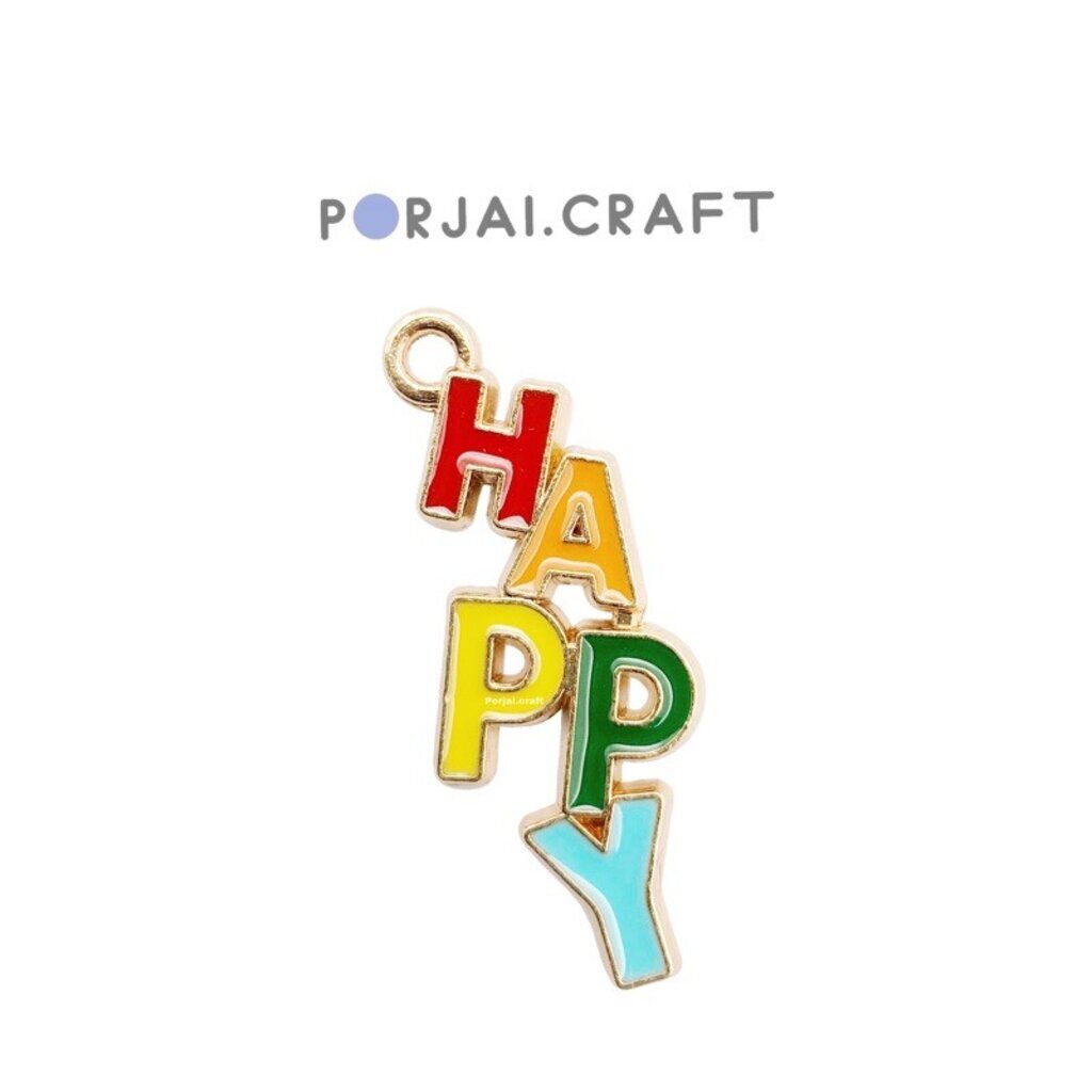 Happy Alphabet Letter Pendants 29mm | Shopee Philippines