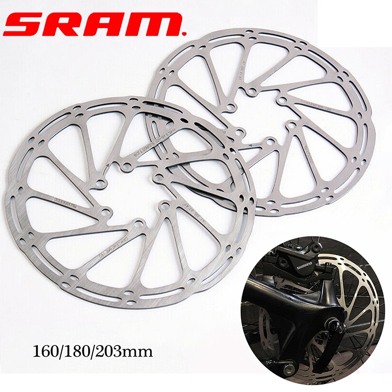 Sram Bike Brake Disc Rotor 160180203mm Mtb Disc Rotor With 6 Screws Bicycle Rotor Cycling 7225