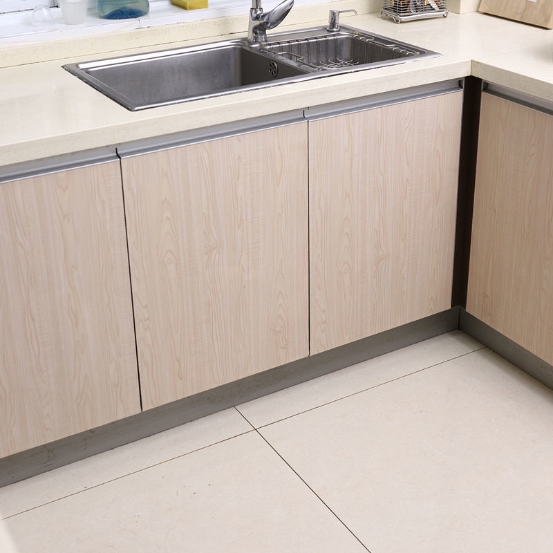 Wood grain sticker/self adhesive wardrobe wallpaper/PVC