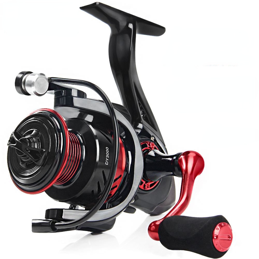 Mavllos Spinning Fishing Reel 1000-7000 Drag 10Kg Metal Shallow Spool ...