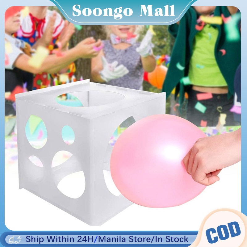 11 Holes Balloon Sizer Box Baloons Arch garland Wedding Decoration Tool ...