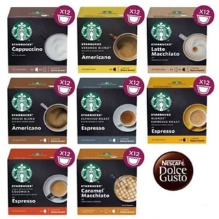 STARBUCKS® Caffe Latte by NESCAFE® DOLCE GUSTO® Coffee Capsules -Carton 3 x  12 pcs from 329 Kč - Coffee Capsules