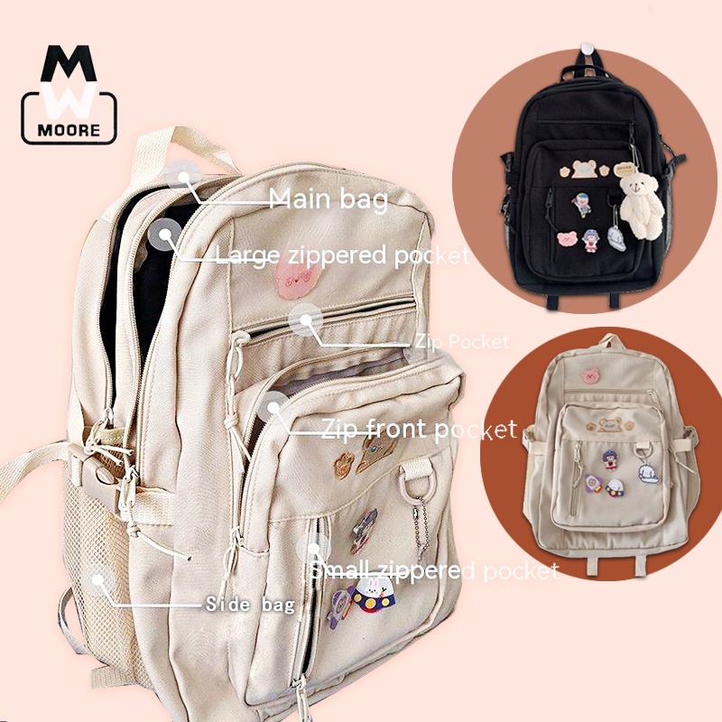 Backpack For Japanese And Korean Girls Large Capacity High School