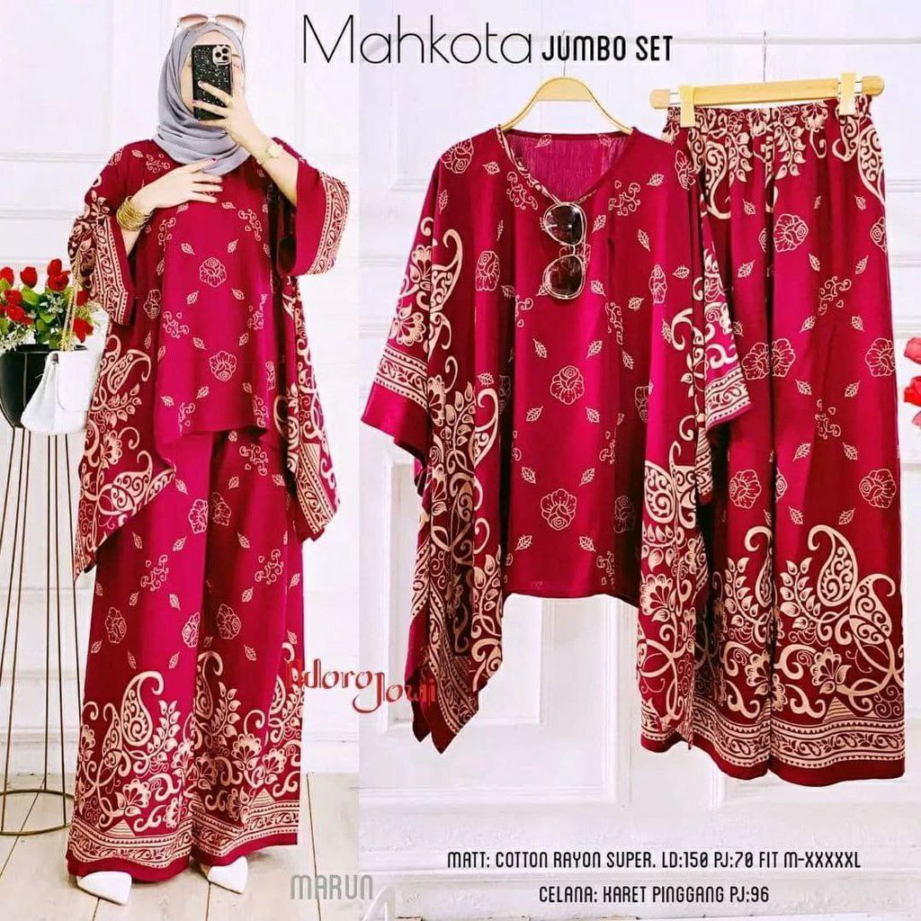 One set Hunafa - One set Jumbo Rayon Tie Dye Premium Furi Jumbo set ...