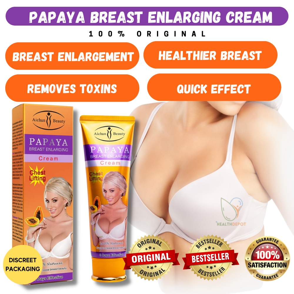 Aichun Beauty Papaya Breast Enlarging Essential Cream Boobs Enlargement Cream Chest Lifting