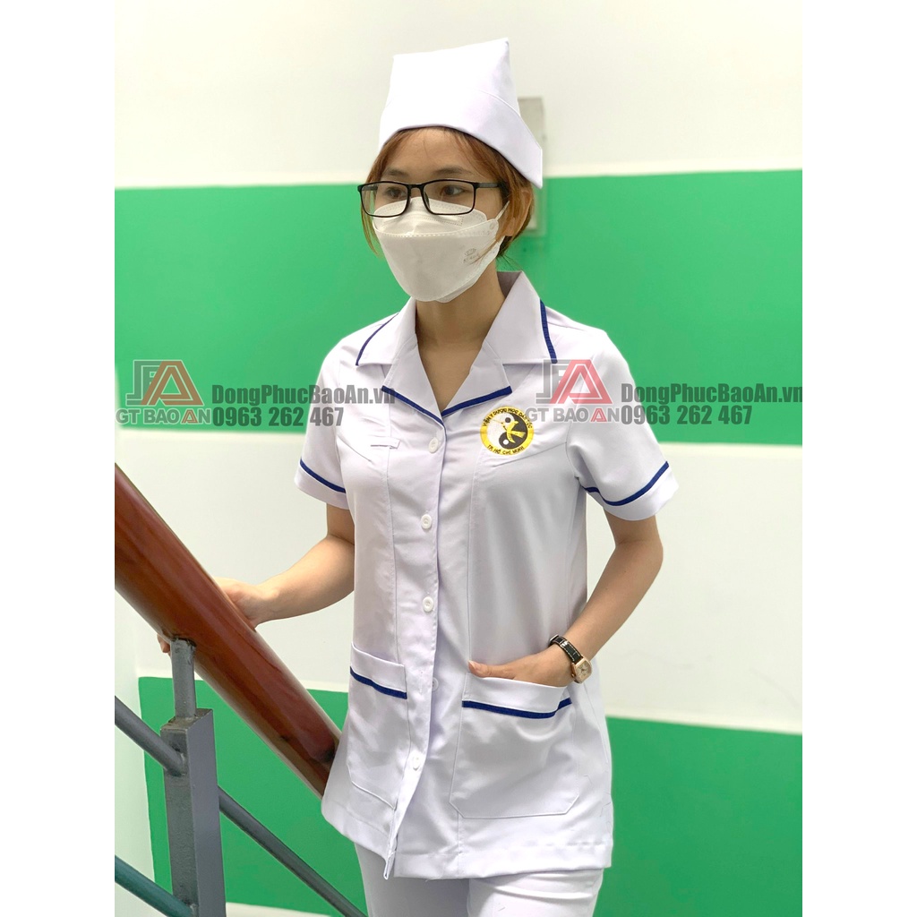 Premium White Female Blouse Pants For Doctors, Nurses, Nurses Khaki