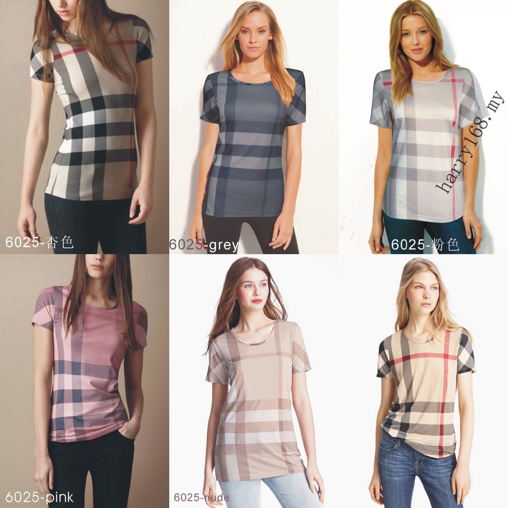 burberry shirt - Tees Best Prices and Online Promos - Women's Apparel Apr  2023 | Shopee Philippines