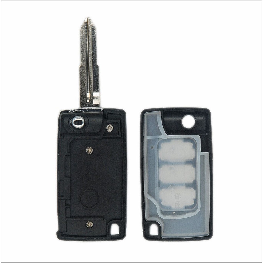 New Mitsubishi Mirage Flipkey 2/3 Buttons Key Case Shell Flip key ...