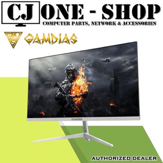 gamdias atlas vhw215f 21.5 flat 75hz monitor white