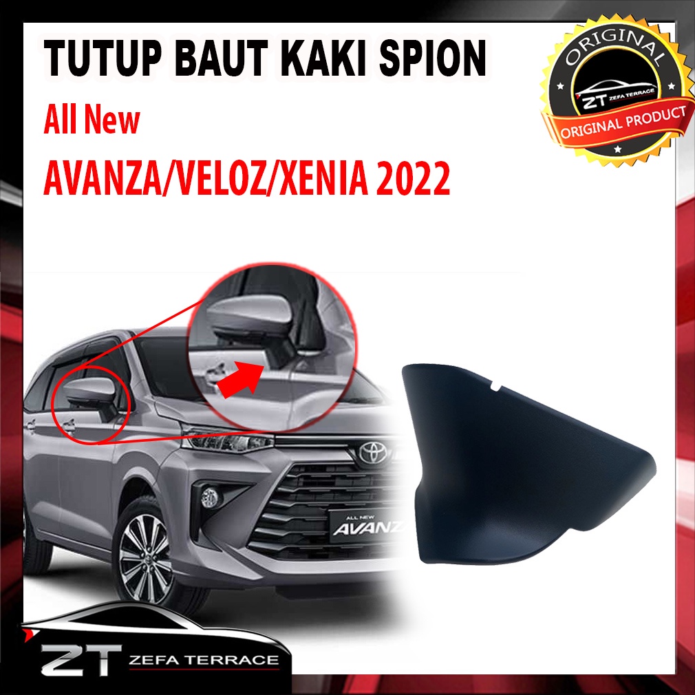 Rear View Mirror Leg Cover Bolt Cover for All New Avanza Xenia Veloz ...