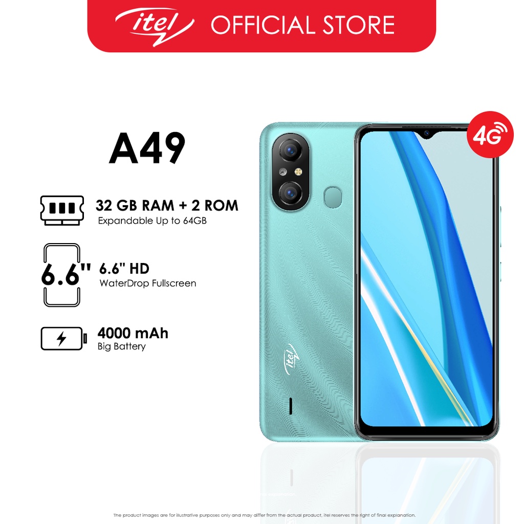 itel A49 LTE (2GB/32GB) | Shopee Philippines