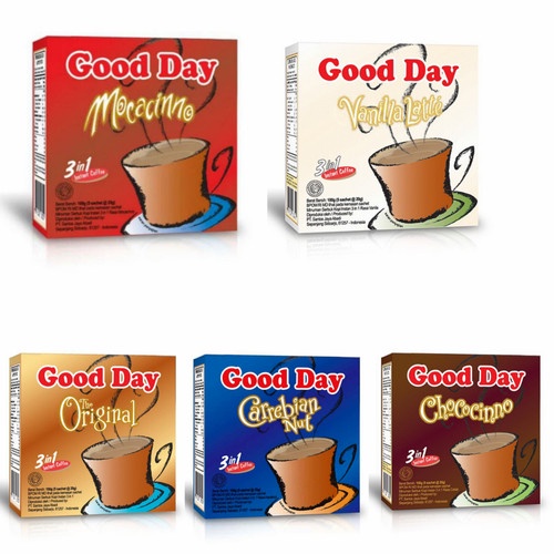 Good Day 3in1 Instant Coffee Box Original Powder Coffee/Mocacinno ...