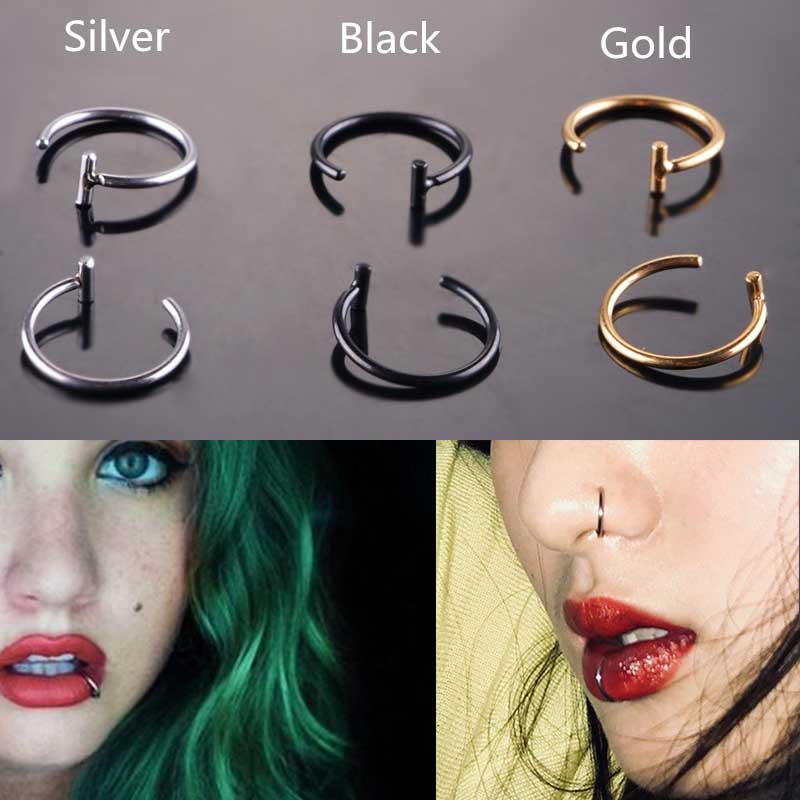 Punk hot sale nose piercing