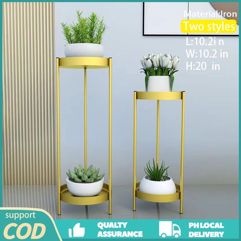 thumbnail image 2 of 3 Tier Metal Plant Stand Flower Rack Pot Storage R... - Vicedeal 2 of 13