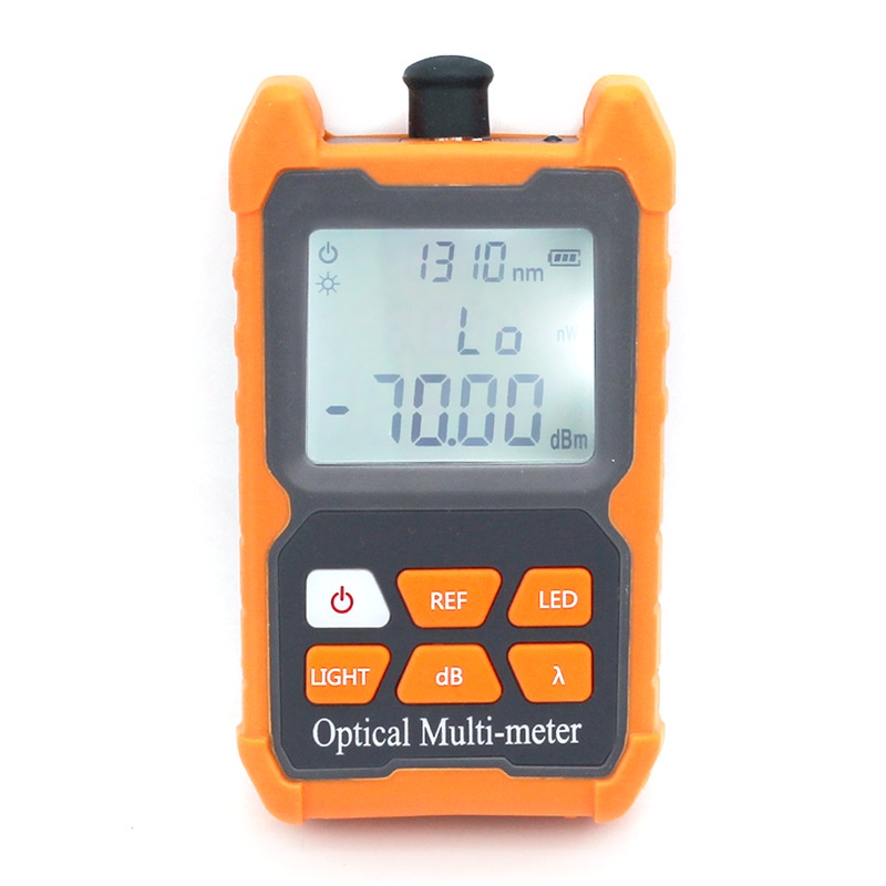MINI OPM Handheld Mini Inexpensive Fiber Optic Power Meter Battery