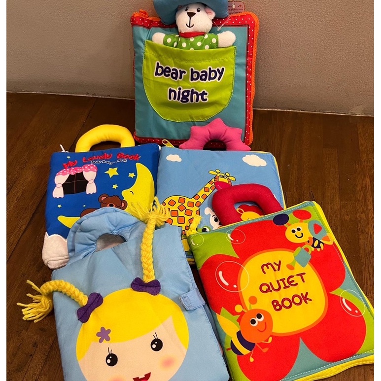 Soft Interactiv Cloth Books for kids / Cloth books for infant ...