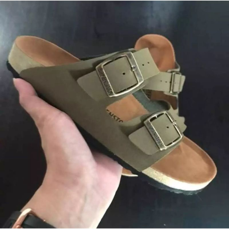 Tan birks hot sale