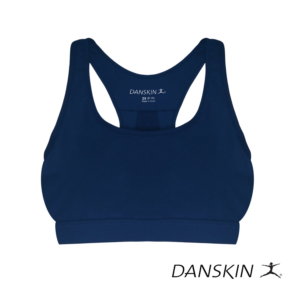 Danskin Motion Plush Plus Size Racerback Sports Bra Medium Support Women  Activewear