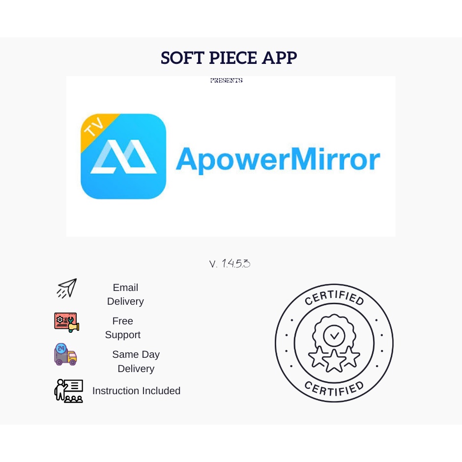 Apower Mirror v1.4.5.3 for Windows Shopee Philippines