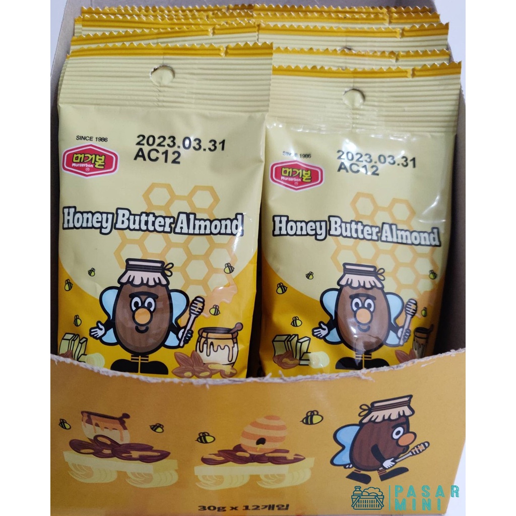 Murgerbon Honey Butter Almond 30G Shopee Philippines