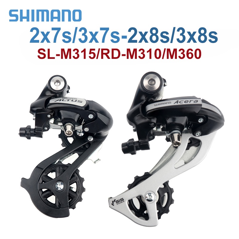 Shimano Altus RD-M310 M360 Rear Derailleur 7 8 Speed M315 MTB Shifter ...