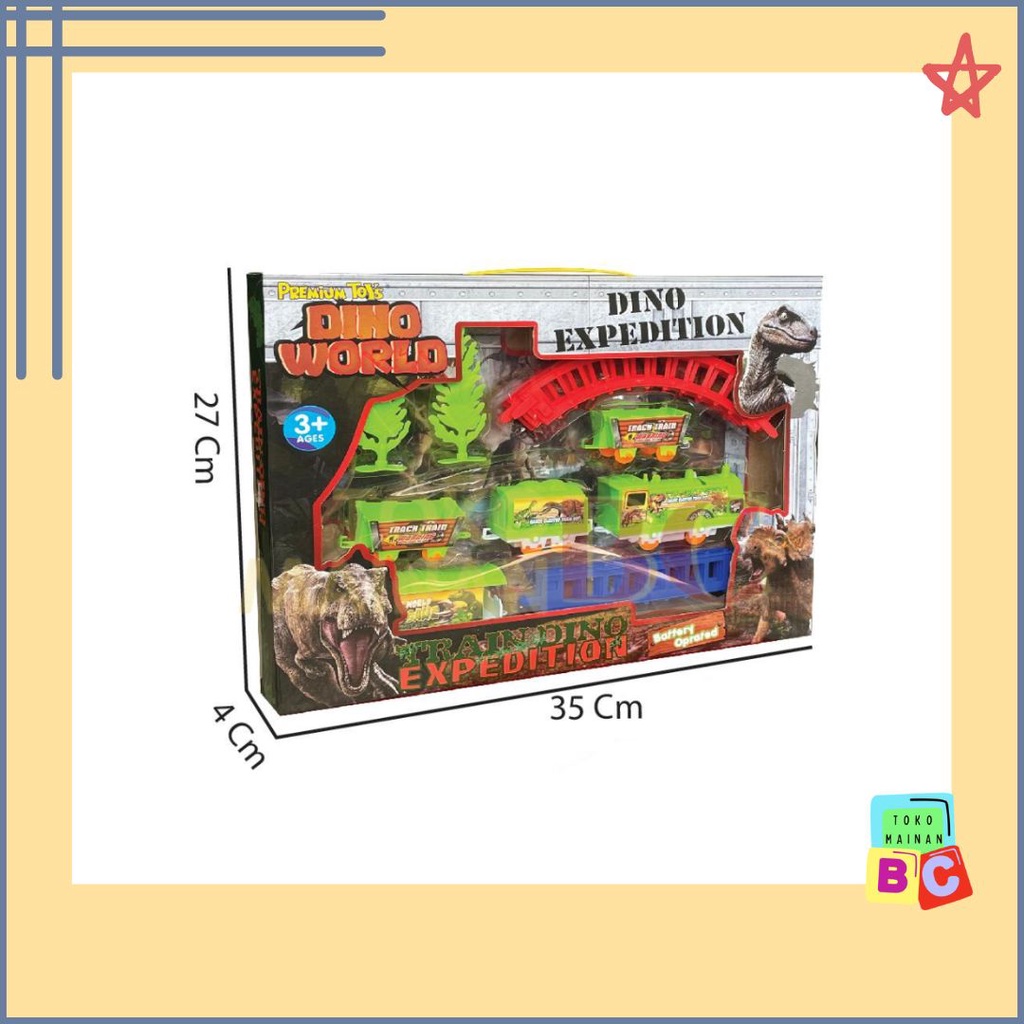 Kids Toys Dinosaur Railway Railway Set Train Dino Expedition Dino World Shopee Philippines