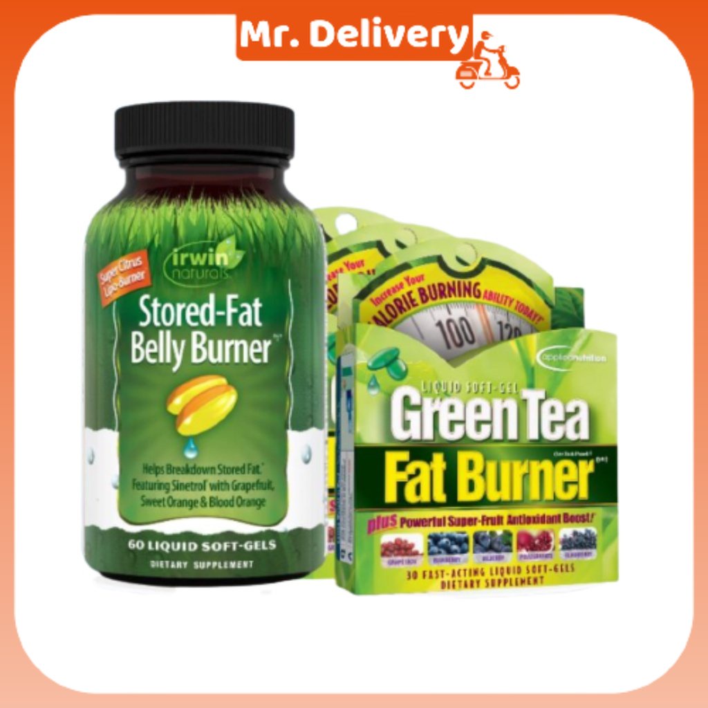 Mr Delivery Irwin Naturals, StoredFat Belly Burner, 60 SoftGels